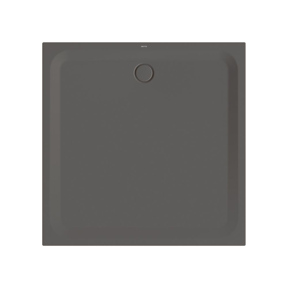 Bette Ultra Duschwanne Anthracite 1400x1400x35/30mm BetteGlasur Plus Rechteck GT-St... BETTE-5828-401PLUS 4038565527850 (Abb. 1)