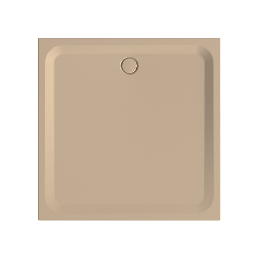 Bette Ultra Duschwanne Greige 1400x1400x35/30mm BetteGlasur Plus Rechteck GT-Stahl... BETTE-5828-425PLUS 4038565528659 (Abb. 1)