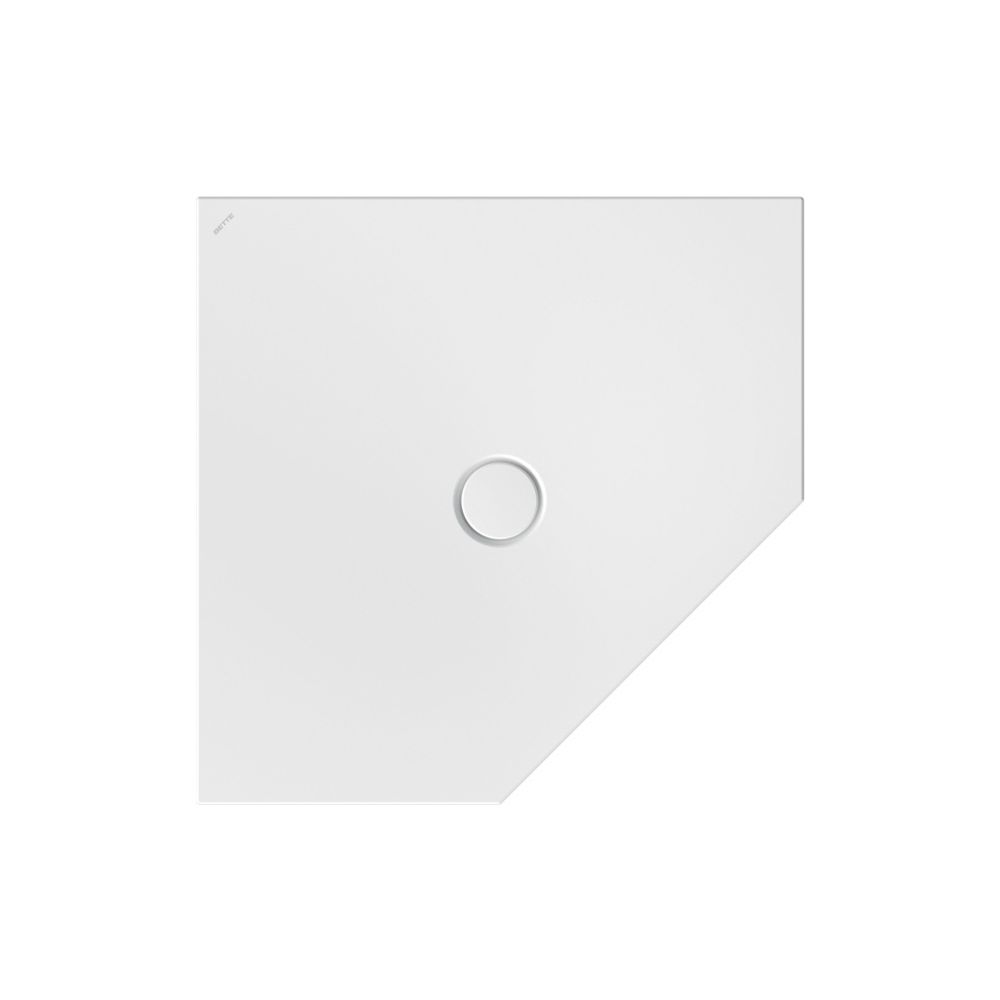 Bette Floor Caro Duschfläche Fünfeck Flint 1000x1000x30/30mm BetteGlasur Plus GT-St... BETTE-7211-414PLUS 4038565645370 (Abb. 1)