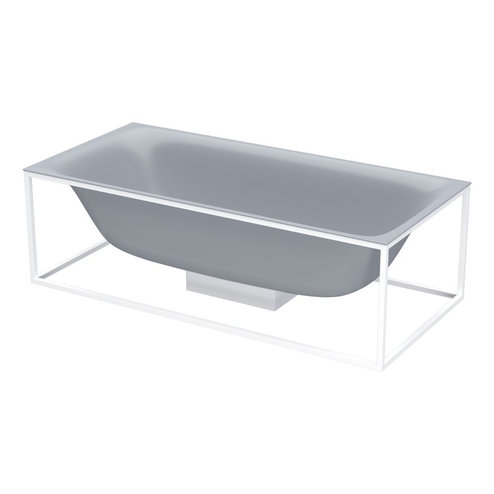 Bette Lux Shape Badewanne Quartz 1900x900x450/8mm 2-Sitzer Rechteck GT-Stahl... BETTE-3453-412 4038565239722 (Abb. 2)