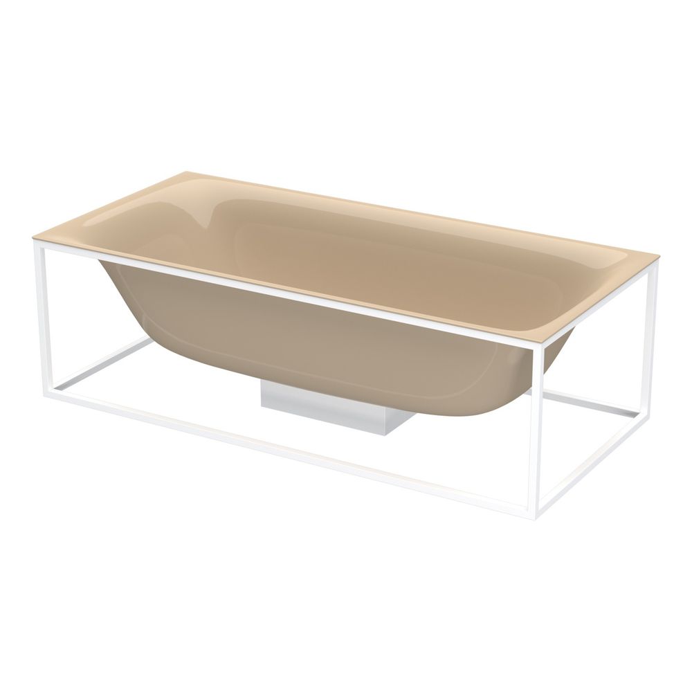 Bette Lux Shape Badewanne Bahama beige 1900x900x450/8mm 2-Sitzer Rechteck GT-Stahl... BETTE-3453-003 4038565239593 (Abb. 2)