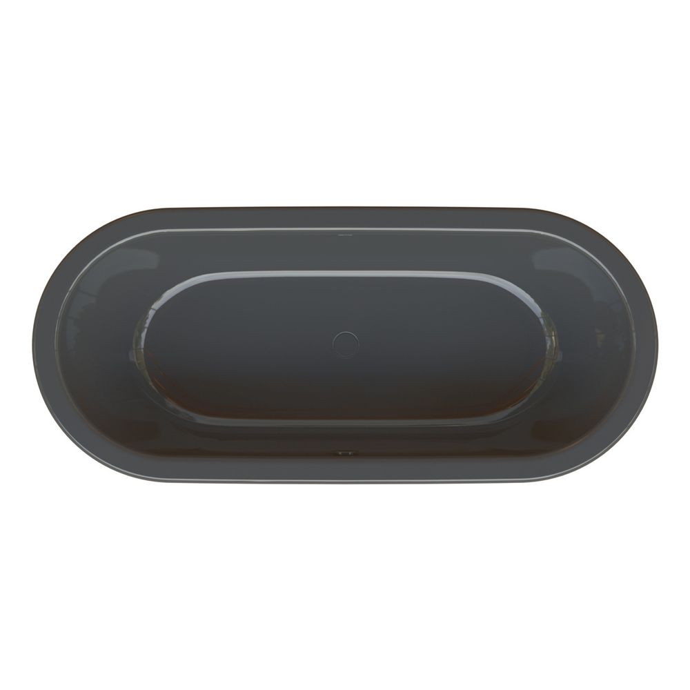 Bette Suno Oval Badewanne Schwarz 1775x775x420mm 2-Sitzer GT-Stahl... BETTE-2740-056CFXXSR 4038565201095 (Abb. 2)