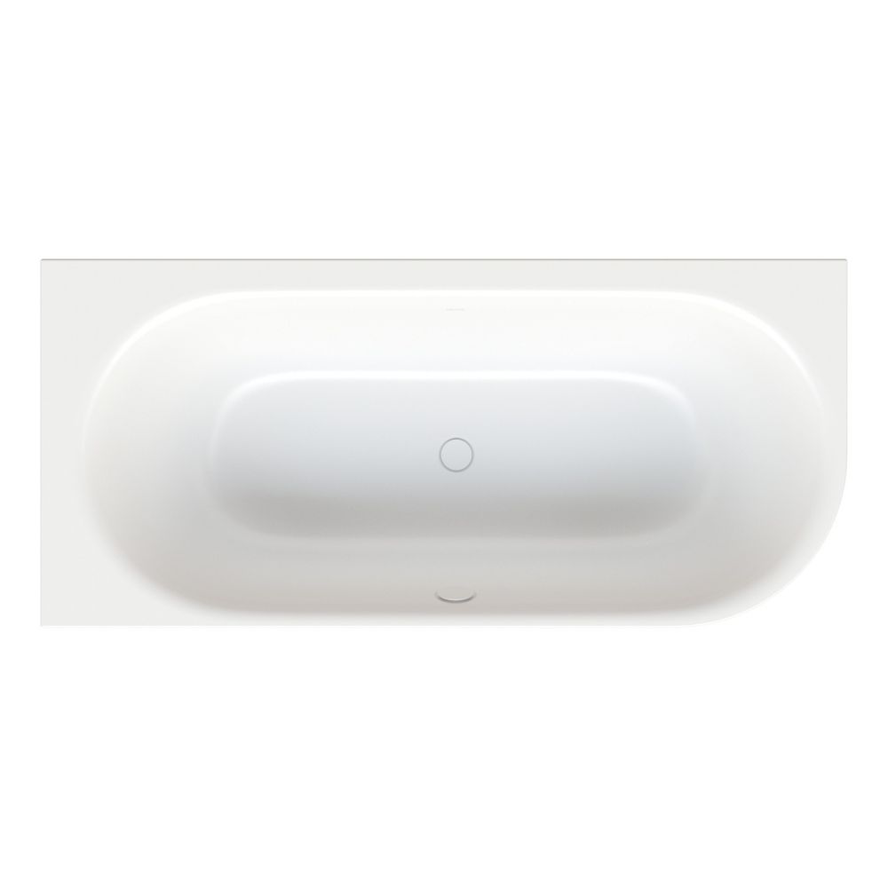 Bette Lux Oval IV Silhouette Badewanne Eck Edelweiß 1750x800x450/575mm Sonderform ... BETTE-3425-004CERVS 4038565402294 (Abb. 2)