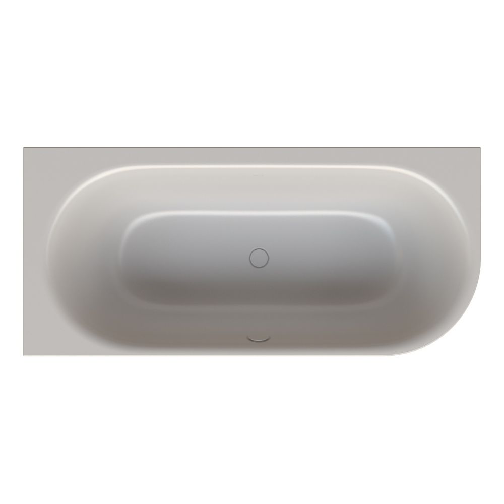 Bette Lux Oval IV Silhouette Badewanne Eck Dust 1750x800x450/575mm Sonderform 2-Si... BETTE-3425-413CERVS 4038565237445 (Abb. 2)