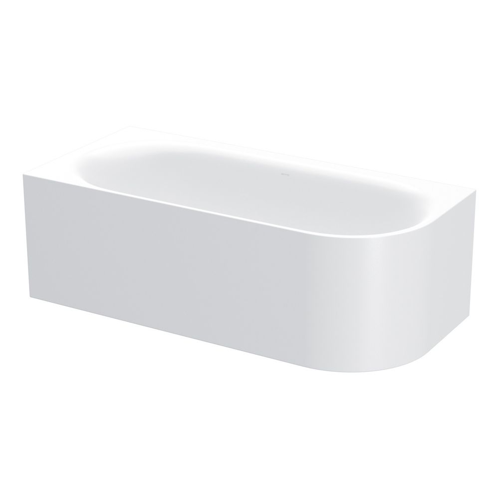 Bette Lux Oval IV Silhouette Badewanne Eck Edelweiß 1750x800x450/575mm Sonderform ... BETTE-3425-004CERVS 4038565402294 (Abb. 1)