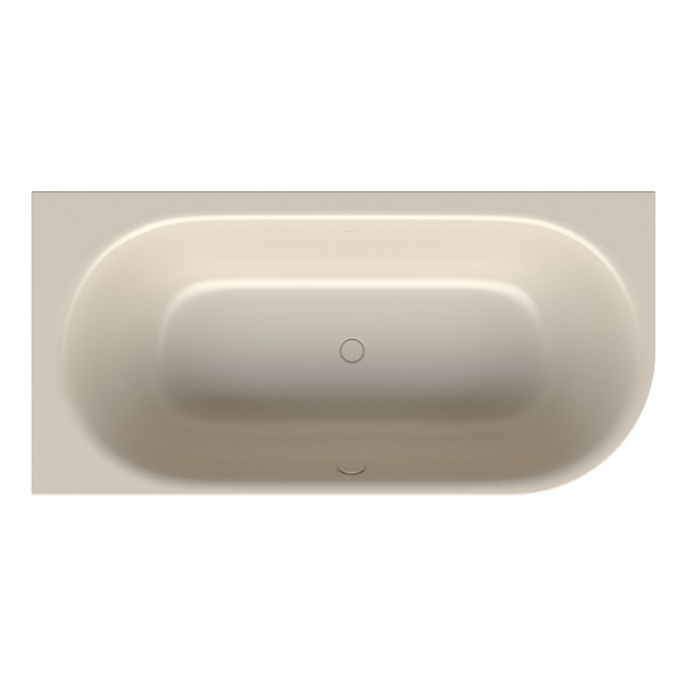Bette Lux Oval IV Silhouette Badewanne Eck Beige 1950x950x450/575mm Sonderform 2-S... BETTE-3427-422CERVS 4038565237889 (Abb. 2)