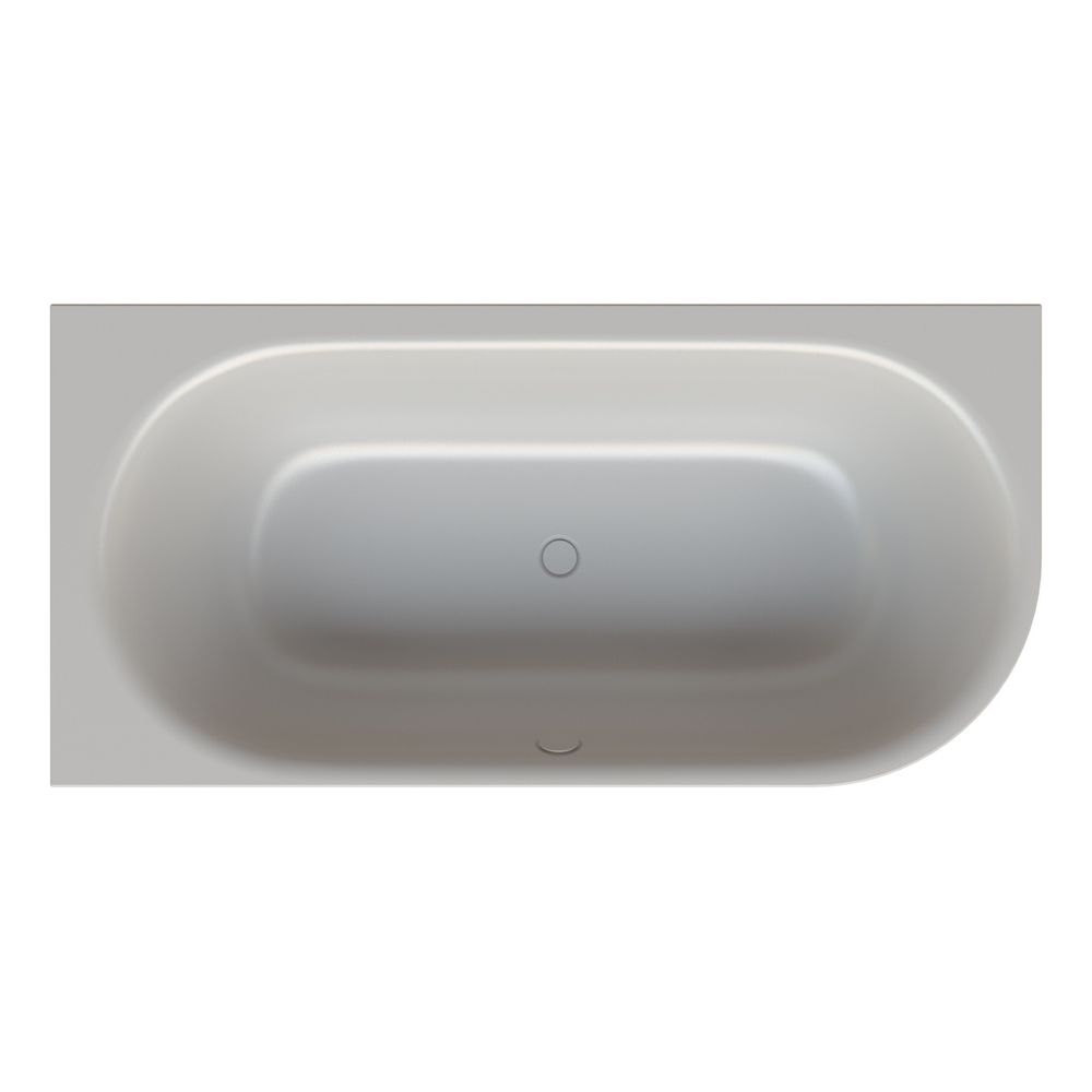Bette Lux Oval IV Silhouette Badewanne Eck Flanell 1950x950x450/575mm Sonderform 2... BETTE-3427-008CERVS 4038565237742 (Abb. 2)