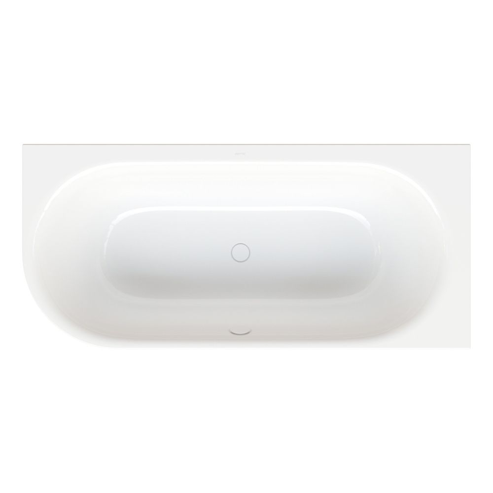 Bette Lux Oval V Silhouette Badewanne Eck Weiß 1750x800x450/575mm Sonderform 2-Sit... BETTE-3435-000CELVS 4038565081444 (Abb. 2)