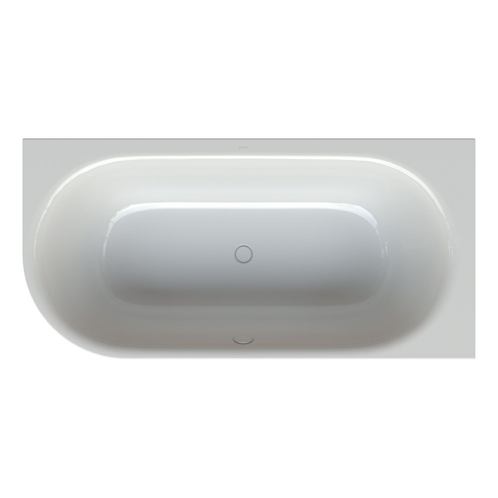 Bette Lux Oval V Silhouette Badewanne Eck Manhattan 1950x950x450/575mm Sonderform ... BETTE-3437-002CELVS 4038565404236 (Abb. 2)