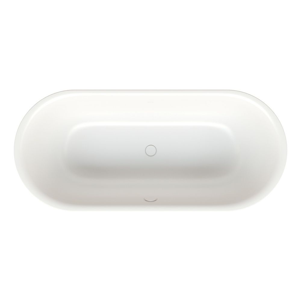 Bette Lux Oval Silhouette Badewanne Snow 1800x800x450/575mm 2-Sitzer GT-Stahl... BETTE-3466-440CFXXS 4038565158061 (Abb. 2)