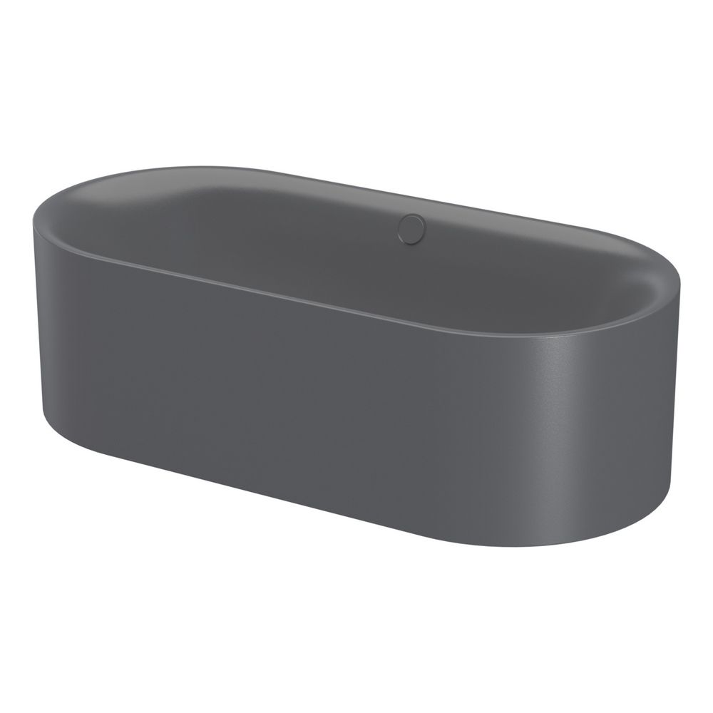Bette Badewanne Lux Oval Silhouette Slate 1900x900x450/575mm 2-Sitzer GT-Stahl... BETTE-3467-402CFXXS 4038565238336 (Abb. 1)