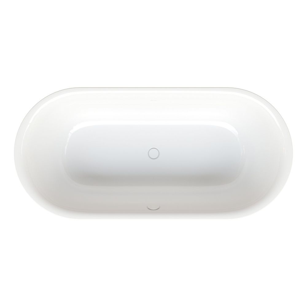Bette Lux Oval Silhouette Badewanne Weiß 1900x900x450/575mm 2-Sitzer GT-Stahl... BETTE-3467-000CFXXS 4038565079069 (Abb. 2)
