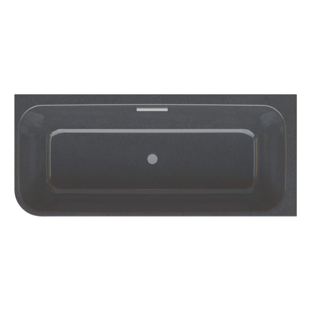 Bette Art V Badewanne Eck Midnight 1850x800x420/560mm Sonderform 2-Sitzer GT-Stahl... BETTE-3480-790CELHK 4038565407053 (Abb. 2)