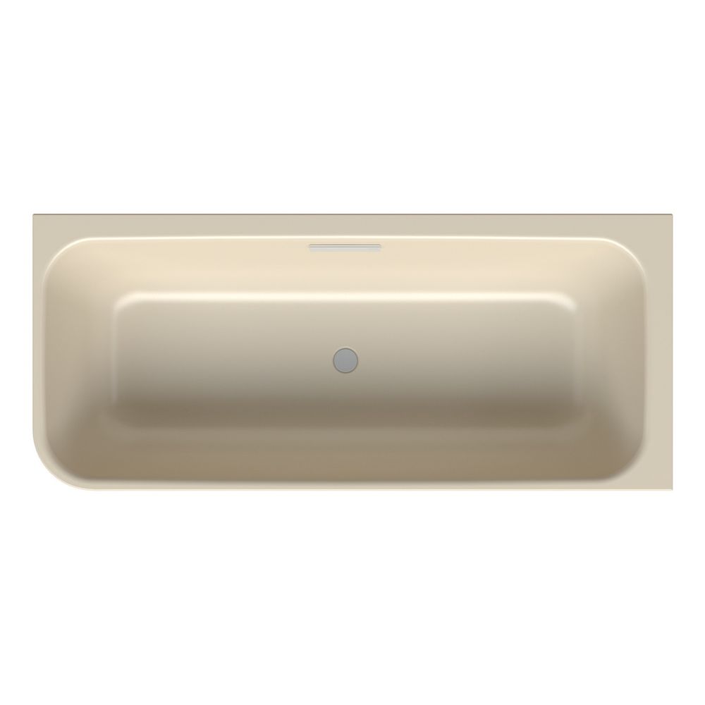 Bette Art V Badewanne Eck Cream 1850x800x420/560mm Sonderform 2-Sitzer GT-Stahl... BETTE-3480-441CELHK 4038565211414 (Abb. 2)