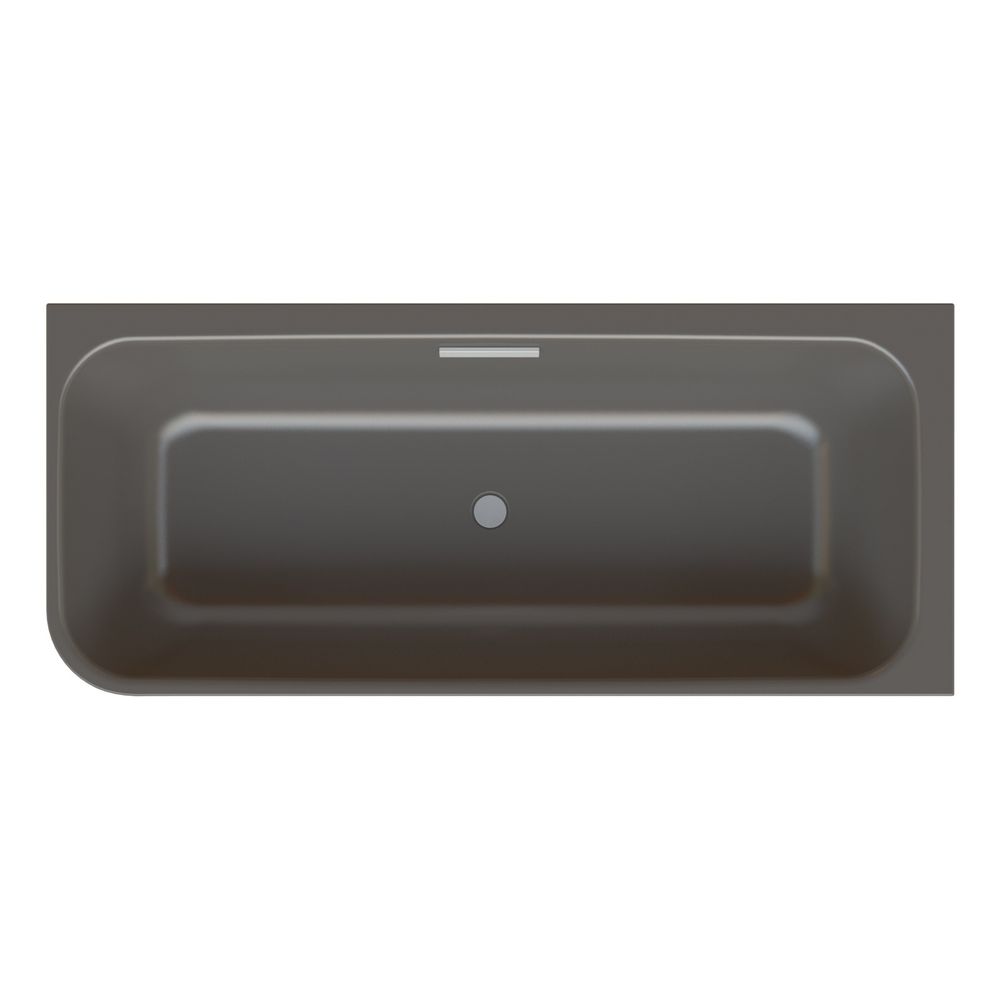 Bette Art V Badewanne Eck Anthracite 1850x800x420/560mm Sonderform 2-Sitzer GT-Sta... BETTE-3480-401CELHK 4038565211278 (Abb. 2)