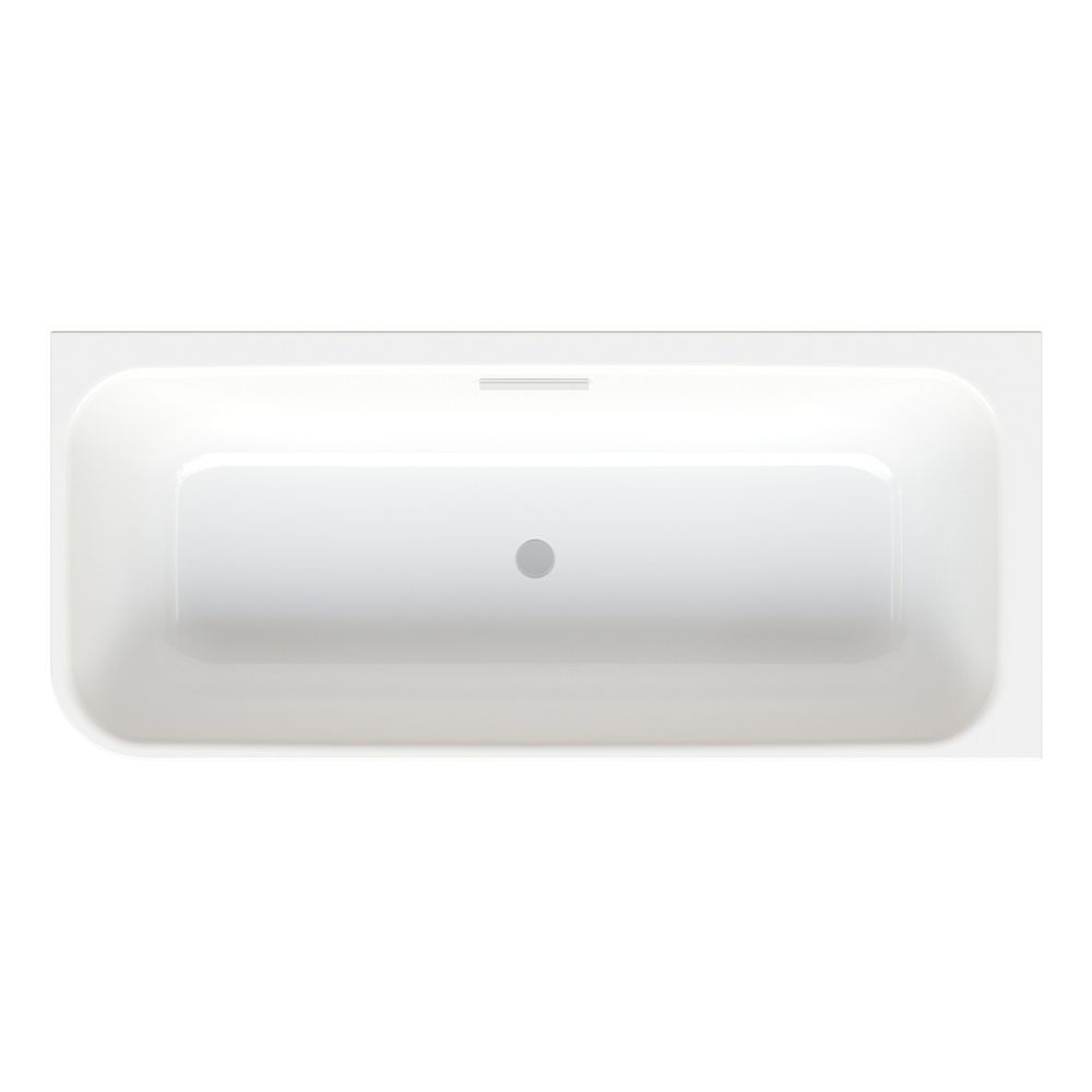 Bette Art V Badewanne Eck Weiß 1850x800x420/560mm Sonderform 2-Sitzer GT-Stahl... BETTE-3480-000CELHK 4038565075245 (Abb. 2)