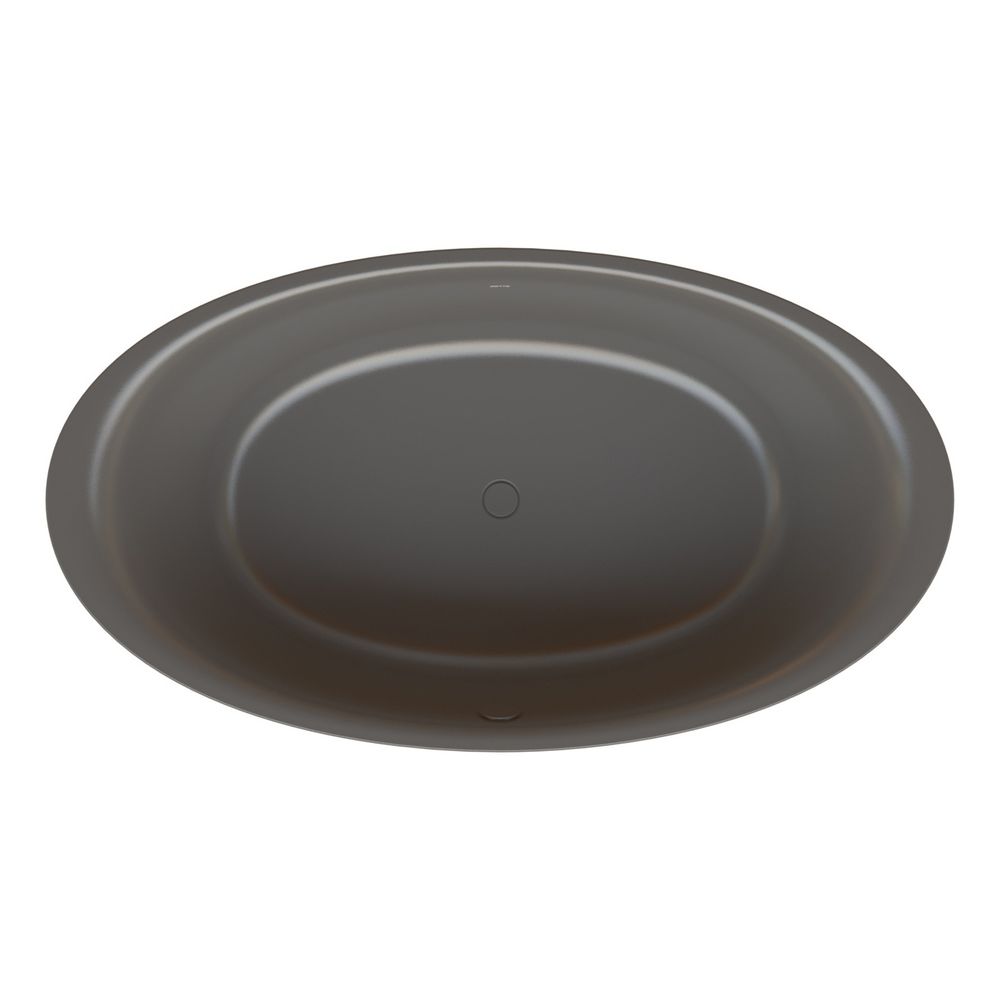 Bette Oval Eve Silhouette Badewanne Anthracite 1800x1000x450mm 2-Sitzer GT-Stahl... BETTE-6043-401CFXXS 4038565222830 (Abb. 2)