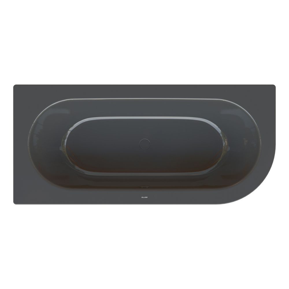Bette Starlet IV Silhouette Badewanne Eck Schwarz 1750x800x420/575mm Sonderform 2-... BETTE-6660-056CERVK 4038565269224 (Abb. 2)