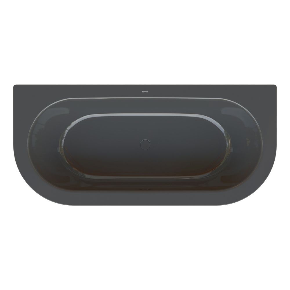 Bette Starlet I Silhouette Badewanne Schwarz 1850x850x420/575mm Sonderform 2-Sitze... BETTE-8320-056CWVVK 4038565268029 (Abb. 2)