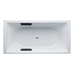 Bette Ausstattung für Badewanne Oberfläche BetteRelax Schwarz 2 Stück Zubehör GT-Stahl... BETTE-B57-0212 4038565017849 (Abb. 1)