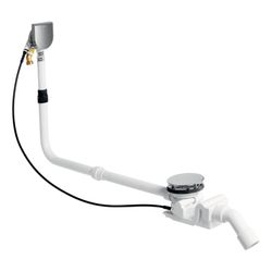 Bette Ab- und Überlaufgarnitur Plus 5 Silhouette mit Zulauf d. 90mm 1070mm für Badewann... BETTE-B628-901 4038565079472 (Abb. 1)