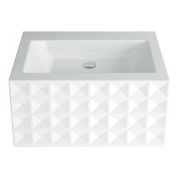 Bette Loft Waschtisch Ornament Wand 4-reihig Dust 815x510x100mm Rechteck Unterbau ... BETTE-A230-413SWV4A 4038565234123 (Abb. 1)