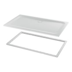 Bette Ultra Duschwanne Sand 1700x1000x35/30mm BetteGlasur Plus mit Minimum-Träge... BETTE-5806-424PLUS,T1 4038565510722 (Abb. 1)