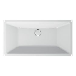 Bette Loft Waschtisch Midnight 740x386x100/2mm Unterbau Rechteck GT-Stahl... BETTE-A231-790 4038565748729 (Abb. 1)