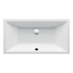 Bette Loft Waschtisch Edelweiß 740x386x100/3mm mit Überlauf Rechteck Unterbau GT-St... BETTE-A231-004mUeL 4038565748644 (Abb. 1)