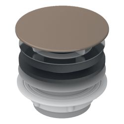 Bette Ab- und Überlauf Schaftventil 1,25" emailliert Greige für Waschtisch Zubehör... BETTE-B580-425 4038565104693 (Abb. 1)