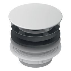 Bette Ab- und Überlauf Schaftventil 1,25" emailliert Snow für Waschtisch Zubehör... BETTE-B580-440 4038565104747 (Abb. 1)