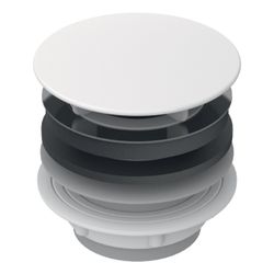 Bette Ab- und Überlauf Schaftventil 1,25" emailliert Weiß für Waschtisch Zubehör... BETTE-B580-000 4038565026544 (Abb. 1)