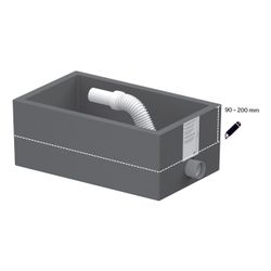 Bette Installationsbox Easy Connect für Badewanne Duschfläche Duschwanne Zubehör GT-Sta... BETTE-B57-0400 4038565095861 (Abb. 1)