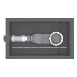 Bette Installationsbox Easy Connect für Badewanne Duschfläche Duschwanne Zubehör GT-Sta... BETTE-B57-0400 4038565095861 (Abb. 1)