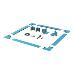 Bette Dichtsystem für Duschwanne Duschfläche für Duschwanne und Duschfläche Zubehör... BETTE-B57-0370 4038565083554 (Abb. 1)