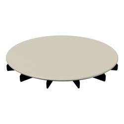 Bette Ablaufdeckel glasiert für BetteAir Flax 210x210x25mm Ersatzteil GT-Stahl... BETTE-Y102-423 4038565186460 (Abb. 1)