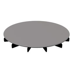Bette Ablaufdeckel glasiert für BetteAir Quartz 210x210x25mm Ersatzteil GT-Stahl... BETTE-Y102-412 4038565186316 (Abb. 1)