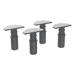 Bette BetteLevel DFl Duschwanne 4 Montagefüße für Duschen beide Seitenlängen kleiner gl... BETTE-B57-0420 4038565196797 (Abb. 1)