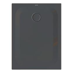 Bette Ultra Duschwanne Schwarz 1000x750x25/30mm Rechteck mit Minimum-Träger GT-Stahl... BETTE-1650-056T1 4038565277014 (Abb. 1)