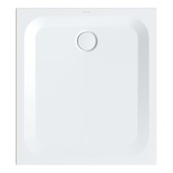 Bette Ultra Duschwanne Edelweiß 1000x900x25/30mm BetteGlasur Plus mit Minimum-Tr... BETTE-1660-004PLUS,T1 4038565325395 (Abb. 1)