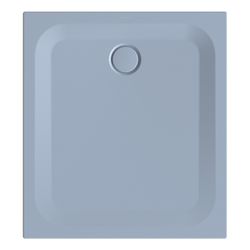Bette Ultra Duschwanne Blue satin 1000x900x25/30mm BetteGlasur Plus mit Minimum-... BETTE-1660-418PLUS,T1 4038565326323 (Abb. 1)
