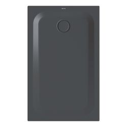 Bette Ultra Duschwanne Ebony 1200x750x35/30mm Rechteck mit Minimum-Träger GT-Stahl... BETTE-1670-035T1 4038565278196 (Abb. 1)