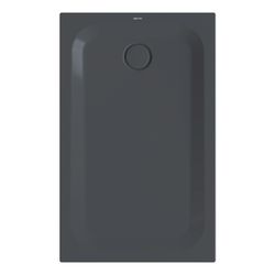Bette Ultra Duschwanne Schwarz 1200x750x35/30mm Rechteck mit Minimum-Träger GT-Stahl... BETTE-1670-056T1 4038565278219 (Abb. 1)