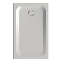 Bette Ultra Duschwanne Silver 1200x750x35/30mm BetteGlasur Plus mit Minimum-Träg... BETTE-1670-410PLUS,T1 4038565329485 (Abb. 1)