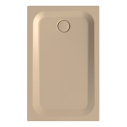 Bette Ultra Duschwanne Greige 1200x750x35/30mm Rechteck mit Minimum-Träger GT-Stahl... BETTE-1670-425T1 4038565330191 (Abb. 1)