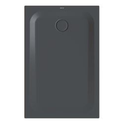 Bette Ultra Duschwanne Ebony 1200x800x35/30mm Rechteck mit Minimum-Träger GT-Stahl... BETTE-1680-035T1 4038565278233 (Abb. 1)