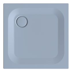 Bette Ultra Duschwanne Blue satin 750x750x25/30mm Rechteck mit Minimum-Träger GT-Stah... BETTE-5529-418T1 4038565460003 (Abb. 1)