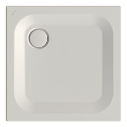 Bette Ultra Duschwanne Flax 750x750x25/30mm Rechteck mit Minimum-Träger GT-Stahl... BETTE-5529-423T1 4038565460102 (Abb. 1)