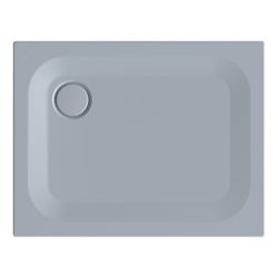 Bette Ultra Duschwanne Quartz 900x700x25/30mm Rechteck mit Minimum-Träger GT-Stahl... BETTE-5709-412T1 4038565473676 (Abb. 1)