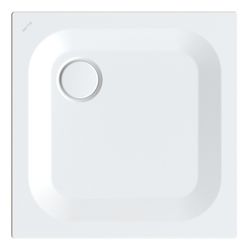 Bette Ultra Duschwanne Edelweiß 700x700x25/30mm Rechteck mit Minimum-Träger GT-Stahl... BETTE-5719-004T1 4038565477810 (Abb. 1)